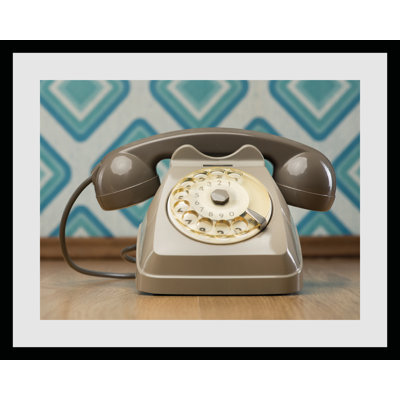 Telephone - Single Picture Frame Print