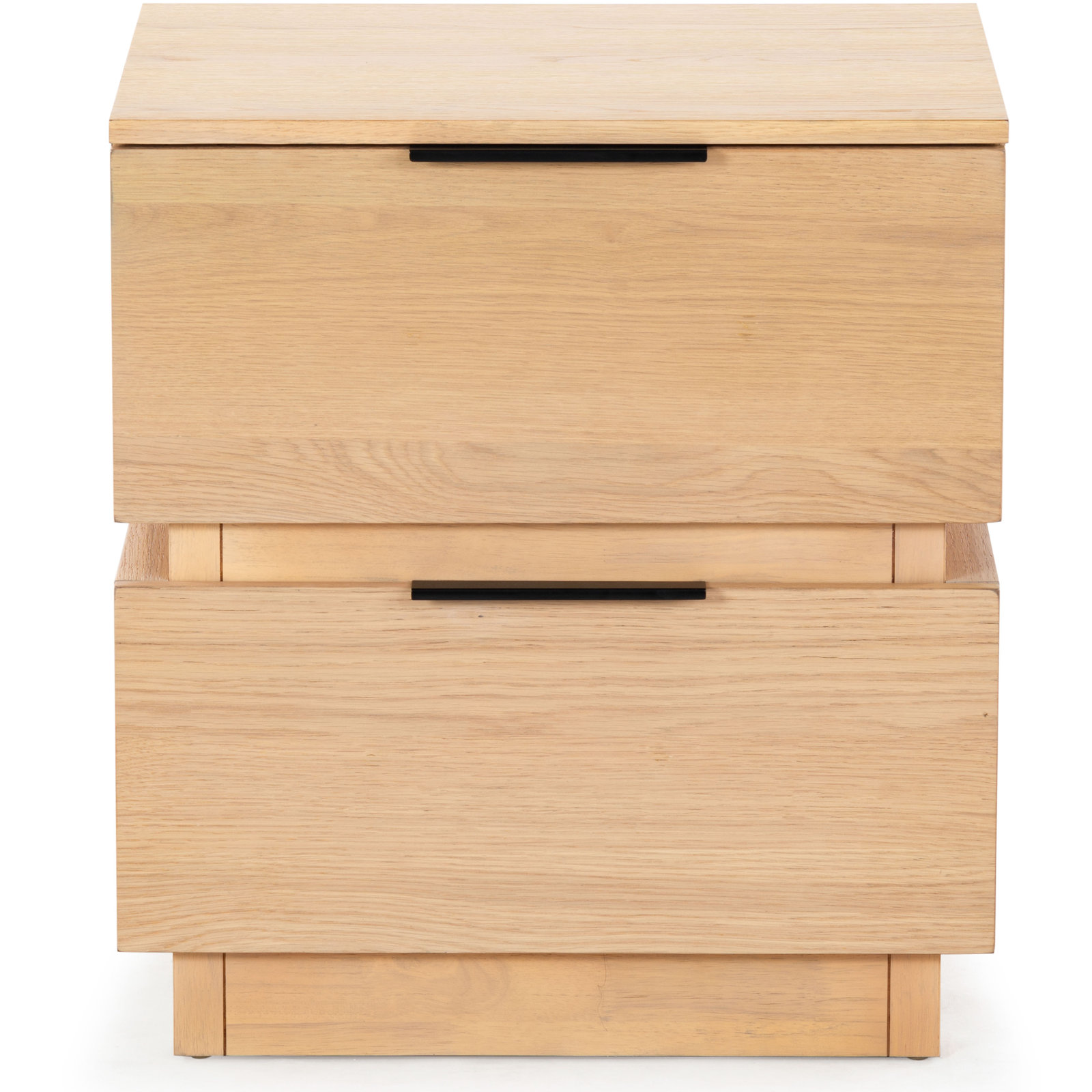 Hubbard 2 Drawer Nightstand, Oak