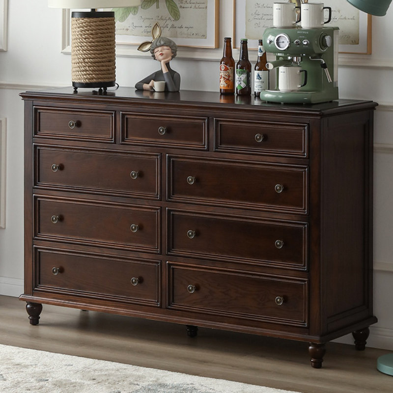 Commode d'appoint en bois massif