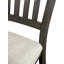 Ensemble repas 5 pièces Sunset Trading Trestle | Table extensible 96 po rectangulaire | 4 chaises d'appoint rembourrées | Bois gris vieilli | 8 sièges-67075884