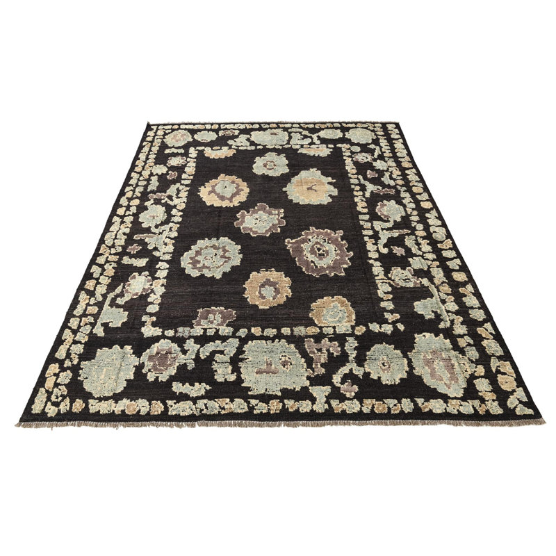 Tapis noir Pursley