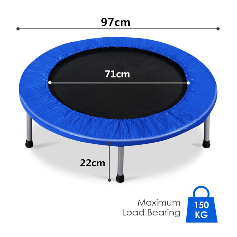 Metro Lane 97cm Round Fitness Trampoline