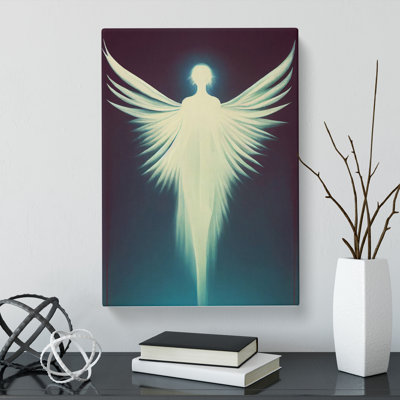 Angel Minimalism Vol.2 - Wrapped Canvas Print