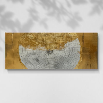 Série abstraite-CCL XXII- Toile tendue avec châssis - Prêt à être accroché