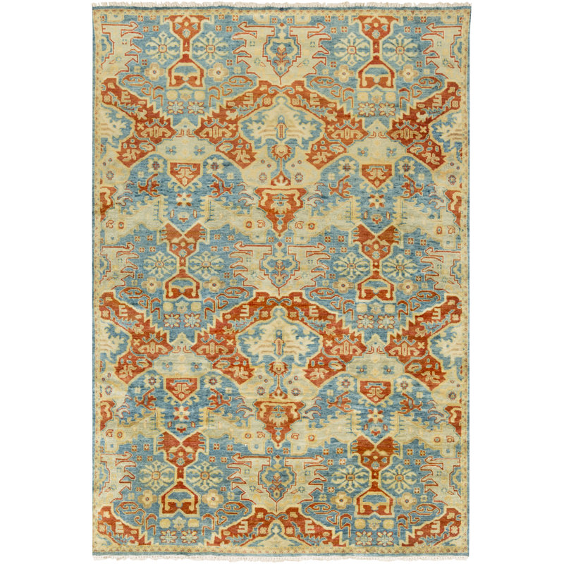 Antolya Wool Oriental Area Rug, Rectangle 2' x 3'