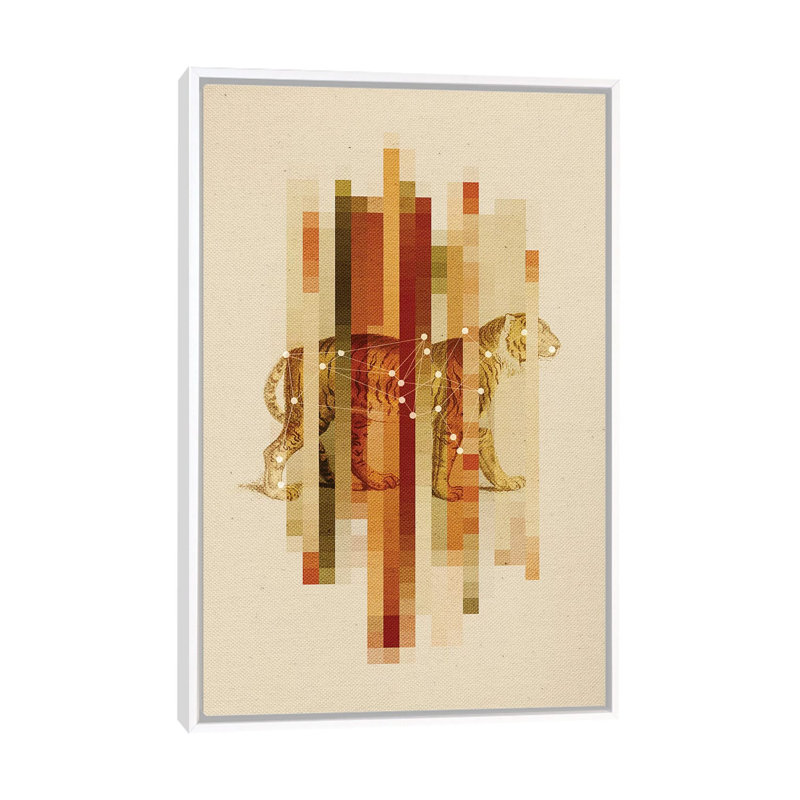 CBT by Heather Landis - Print on Canvas, 101.6 cm H x 66.04 cm W, White Framed