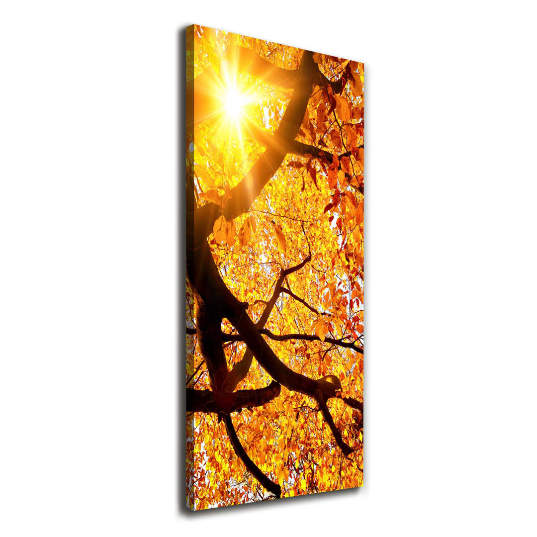 Herbstlicher Baum - Kunstdrucke auf Leinwand - Wrapped Canvas