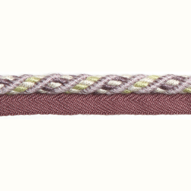 Tissu Chaura Avola Berry, Mauve / Vert
