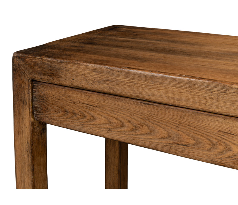 Anton 72'' W Solid Wood Console Table, Brown