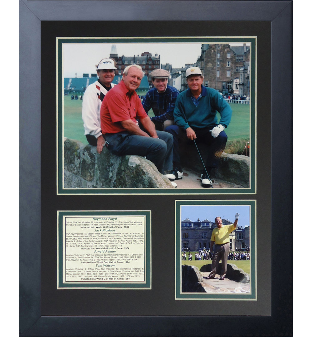 " Raymond Floyd, Jack Nicklaus, Arnold Palmer, And Tom Watson " Red Barrel Studio®