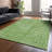 Clayra Green Washable Indoor-Outdoor Rug - -1180179644