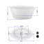 Baignoire de trempage autoportante en acrylique L 59 po x l 28 po