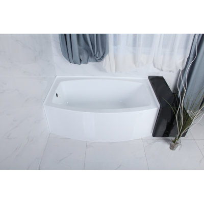 KOHLER Windward 42-in X 60-in White Acrylic Oval Drop-In Soaking - View #2