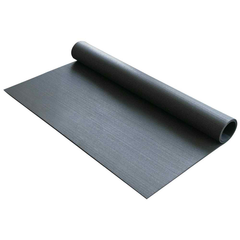Tapis en caoutchouc de 0,25 po, 4 pi x 3 pi
