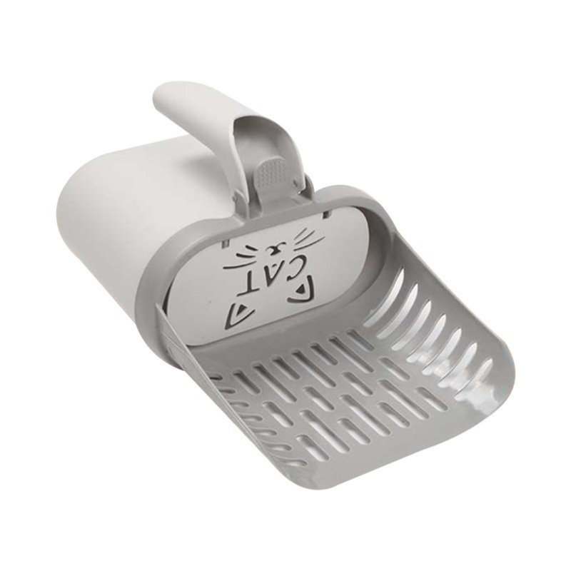 Pelle à litière pour chat avec baffle