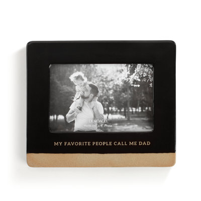 Black Ceramic Picture Frame