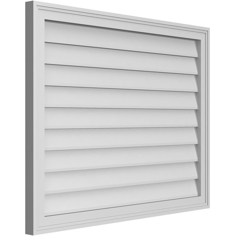 Cadre en brique, brun clair apprêté, H 28 po x l 36 po x P 1,5 po