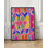 «Vibrant Abstract Shapes», reproduction d'art moderne et coloré