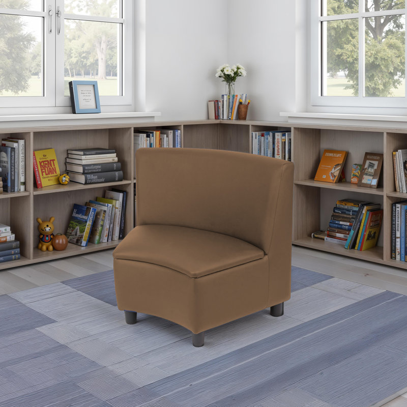 Kid Comfort Collective Modular Wedge Chair - Chocolate, Chocolate