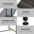 Bennison Metal Base Dining Table