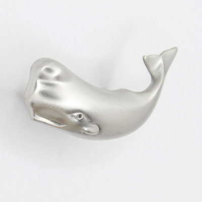 3" Sperm Whale Left Facing Knob