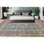 Tapis vert et rouge noué à la main de haute qualité