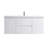 Hood-1 48.00 In. W X 19.70 In. D X 21.60 In. H Wall Mounting Bath Vanity In White Wood With White Top