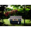 Table rectangulaire 52 po pour foyer d'extérieur au gaz propane en béton, foyers d'extérieur-343759569