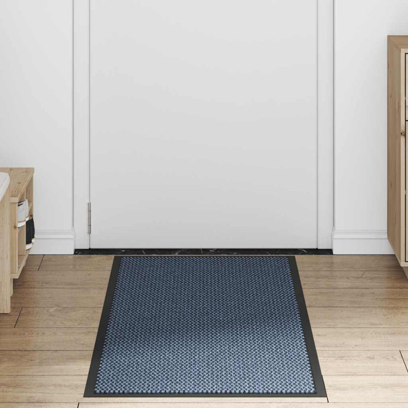 Non-Slip Indoor / Outdoor Door Mat, Blue, 60cm W x 150cm L