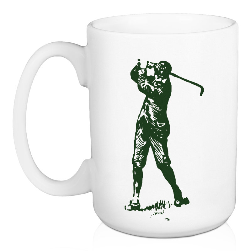Tasse à café golf course