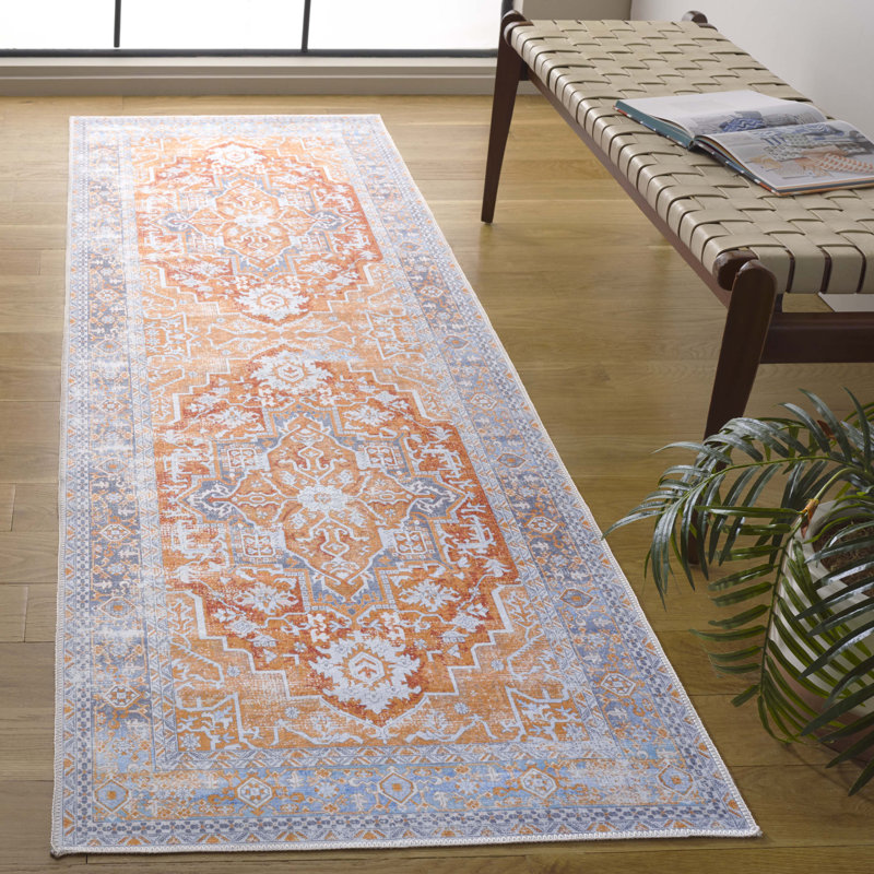 Shealin Machine Washable Performance Oriental Rug, Runner 2'6" x 8'