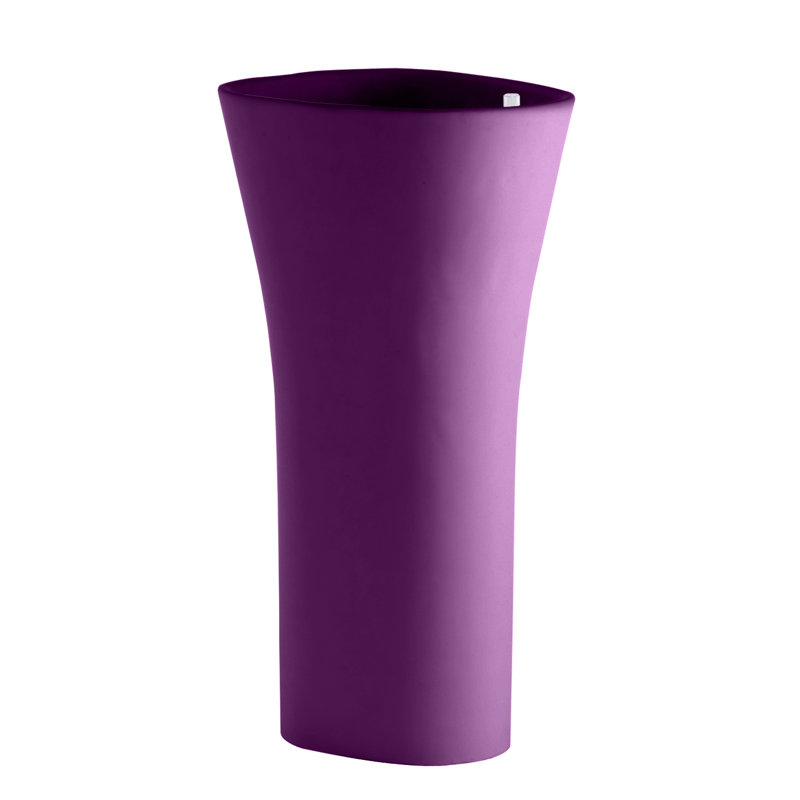 Bones Resin Pot Planter, 39.25" H x 21.75" W x 18" D, Taupe