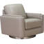 Fauteuil pivotant en cuir Fleishman-755149996