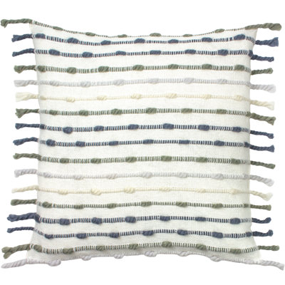 Dhadit Striped Square Cushion Cover