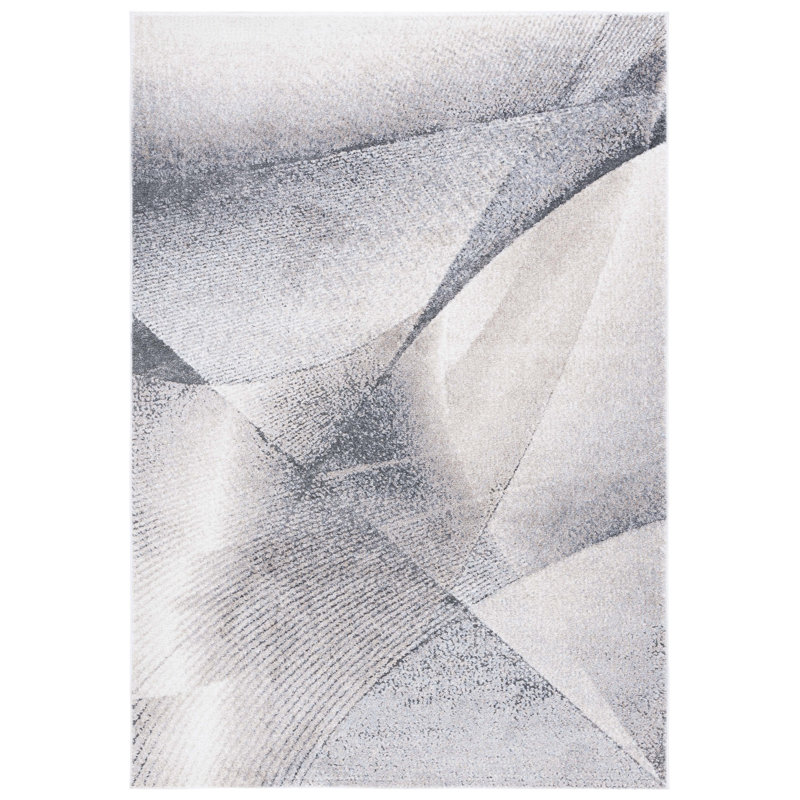 Hanka Performance Abstract Rug, Rectangle 5'3" x 7'6"