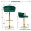 Christal Swivel Upholstered Adjustable Height Counter Stool-88074952