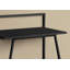 Bureau d'ordinateur, bureau personnel, ordinateur portable, L 30 po, métal stratifié, contemporain, moderne-125902931