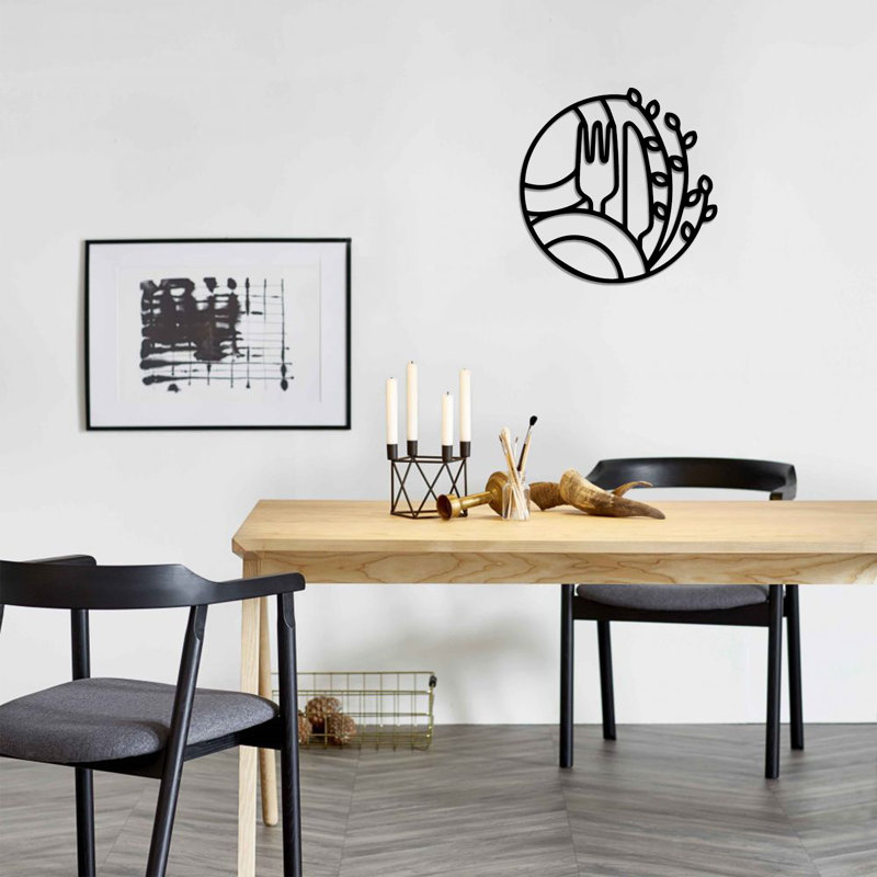 Decortie Wall Décor, Black