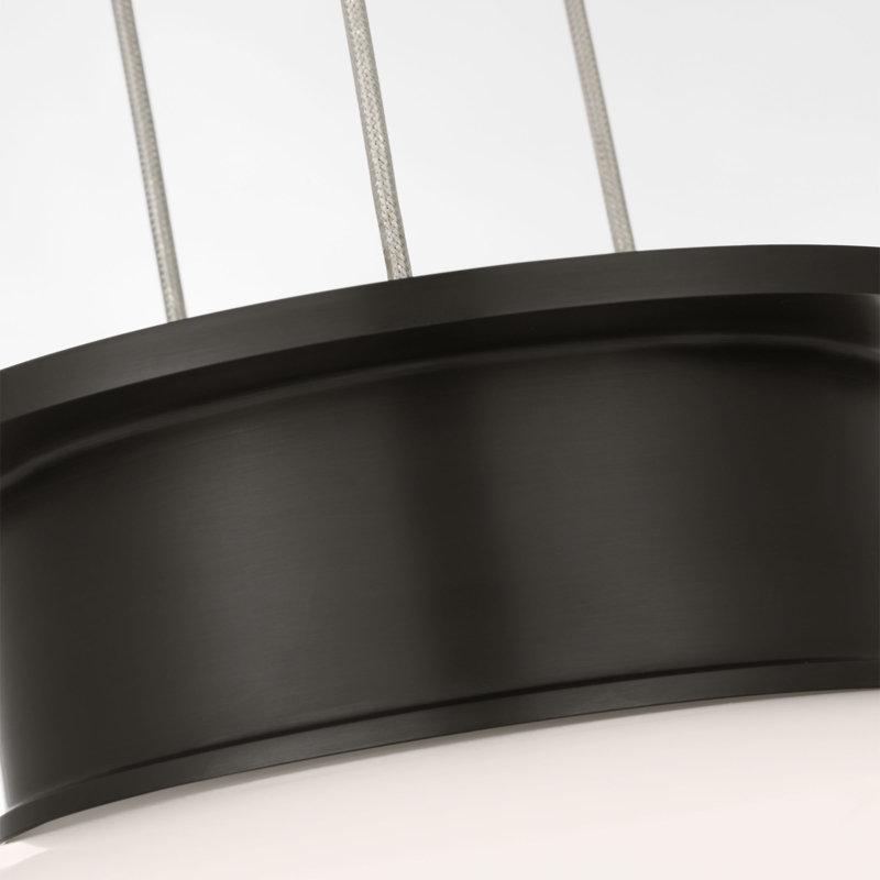 Vetro 1 - Light LED Pendant, Bronze