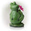 Statue de grenouille «Welcome to My Pad» Jerri