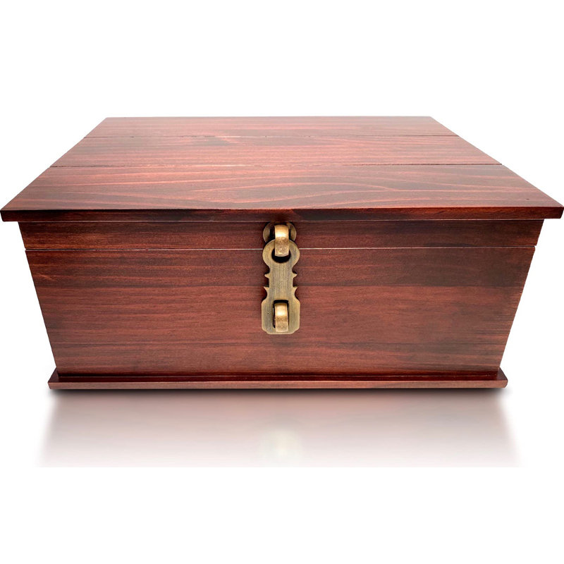 Loon Peak® Oak Decorative Bin