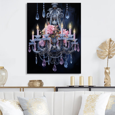 Lustre harmonie en contrastes II - décoration murale en métal Glam