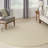  Courtyard 8' x Round Natural Modern Rug-125781487