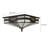 Lendin Vintage Ceiling Light Flush Mount Lighting Fixture E26 100-240V