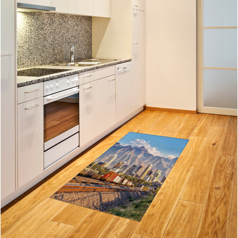 Urban High Density Long Fiber Poly Threads Decorative Area Rug Carpet, Rectangle 2'7" x 5'
