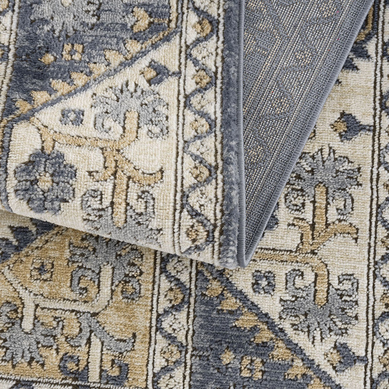 Tapis à bordure carrelée