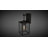 Christianne 14.5 in. H 1-Light Textured Black Transitional Outdoor Wall Sconce made of Durable Metal, Clear Seeded Glass Shade, LED Compatible, Use for Exterior Porch Patio Front Door or Garage