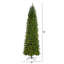 Lighted Artificial Pine Christmas Tree-1705939127
