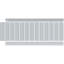 Panneau mural Deluxe en PVC blanc-43142411