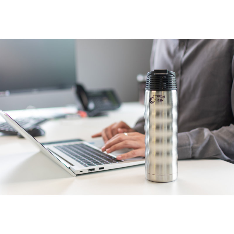 Pioneer Stainless Steel Travel Mug, Stainless Steel